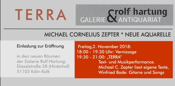 Einladung zur Er&ouml;ffnung mit Performance